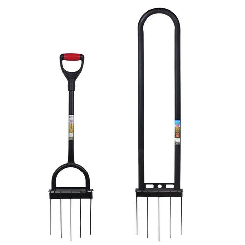翻土松土挖土开荒神器人工翻地铁锹铲户外锄头深翻器农用工具家用