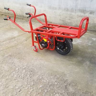 爬山有力的汽油鸡公车 其他非机动搬运工具 钦州山地农作物运输车
