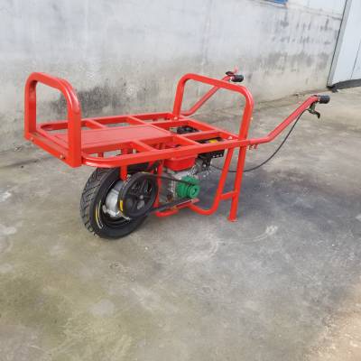 爬山有力的汽油鸡公车 其他非机动搬运工具 钦州山地农作物运输车