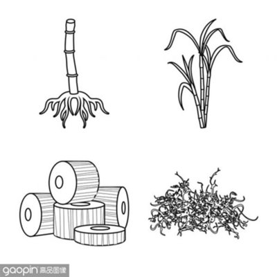 "农作物的工具简笔画